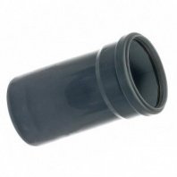 Труба канализационная внутренняя, 110х1500х2,7мм, серая, полипропилен, Кубаньтехнопласт
