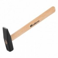 Молоток 400г, деревянная ручка, квадр.боек Сибртех