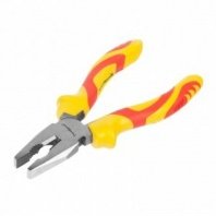 Пассатижи 180мм 2К рукоятки, комбинир., FINE, HCS, РемоКолор (Плоскогубцы)