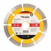Алмазный диск сегмент 125х22,2х1,8мм, высота алмаз. слоя 10мм KRANZ