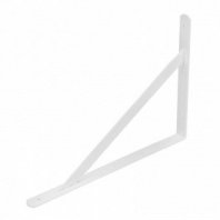 Кронштейн усиленный 400х280х30х4мм, белый// Сибртех