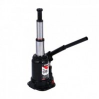 Домкрат гидравлический бутылочный 4 т, h подъема 150-345мм, двухштоковый ЕРМАК