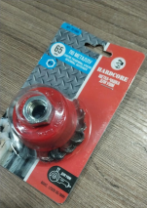 Щетка-чашка для УШМ  65 мм, М14, кручёная проволока "Hardcore" 201065