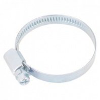 Хомут червячный 110-130мм, 25шт, ширина 9мм, нержав. сталь, стандартное болтовое крепление Сибртех