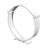 Держатель вентиляционный круглый 125мм, пластик, Эра, 12,5ДКП