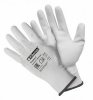 Перчатки полиуретан, полиэстер, "Для точных работ", в и/у, 8(M), белые, Fiberon