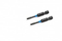 Бита HEX 3, 50мм, 2шт, шестигранник 1/4" ударная ДТ