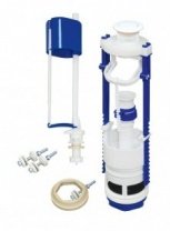 Арматура сантехническая кнопочная, клапан донный мембранный, (шт.)