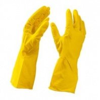 Перчатки хозяйственные латексные XL прочные