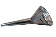 Воронка металлическая 120мм универсальная малая D120/15мм