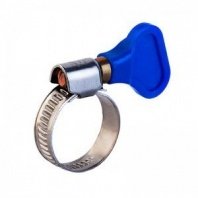 Хомут-бабочка 20-32мм, ширина 9-0,7мм, с ключом, нержавеющая сталь W2, (50 шт/уп) REXANT