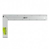 Угольник 300мм, столяр. разметочный алюмин. Pobedit