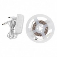 Лента светодиодная SMD 5050, 30LED/м, 12 В, 7.2 Вт, IP20, 3 м, адаптер, GE, GLS-5050-30-7.2-12-IP20-