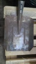 Лопата совковая калёная ЛЮКС