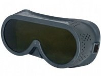 Очки газосварщика, закрытого типа, №5, серый корпус, прямая вентиляция Успех