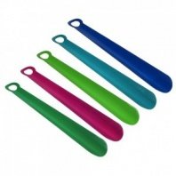 Ложка для обуви металлическая цветная 30см ФУКС