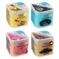 Ароматизатор гелевая банка 125 гр. бабл гам,ваниль,кофе,новая машина NEW GALAXY