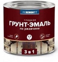 Грунт-эмаль желтая 1,7кг, 3 в 1, PROREMONTT