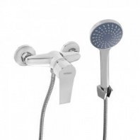 Смеситель для душа с душ. набором, керам. картридж 40мм, хром, цинк, SК04-N112 СоюзКран