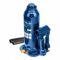 Домкрат гидравлический бутылочный 4 т, h подъема 188-363мм, в пласт. кейсе// Stels