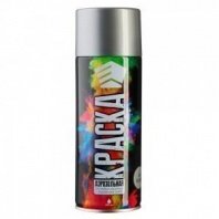 Эмаль серебро глянцевая 400мл (9001/36) ЕРМАК