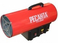 Тепловая газовая пушка 30кВт, 1000м3/час ТГП-30000 Ресанта