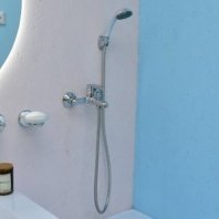 Смеситель для ванны, Istok life, корот изл, с картриджем, хром, 0402.719