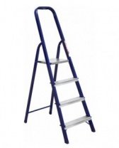 Лестница стремянка 4 ст, сталь, (сталь+ алюм. ступени) Алюмет 30*20, 8304