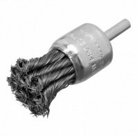 Щетка для дрели 30мм, чашка крученая со шпилькой Matrix