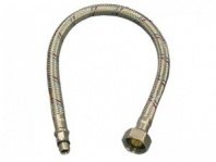 Подводка для смесителя 0,6м 1/2", М10x18мм, 1шт, гибкая