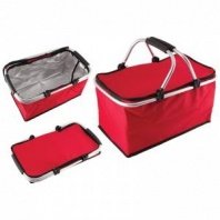 Термосумка складная с алюминиевым каркасом CB-7046, 48*27*24см