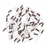 Заклепки 4,0х10 50шт, красное вино Matrix