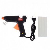 Клеевой пистолет 60 Вт, 11 мм, 24 г/мин, настройка температуры 120..240℃, кейс REXANT