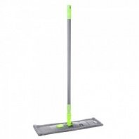Швабра с насадкой гладкий ворс, телескоп.ручка 120см, разборная, "Классик" VETTA
