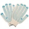 Перчатки х/б 10 класс Точка белые 5 нитей