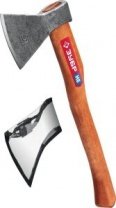 Топор 700г фиберглассовая ручка, 360мм, 600/700г, универсальный кованый (20625-06) ЗУБР