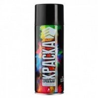 Эмаль черная глянцевая 400мл 02(9001/39) ЕРМАК