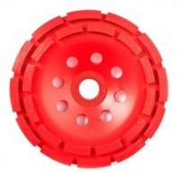 Чашка алмазная 150мм зачистная двухрядная (900441) REDVERG