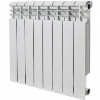 Радиатор алюминий, 500х80 мм, Rommer, Profi, 8 секц, 82484