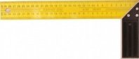 Угольник 300мм, столярный желтый MaxiTool