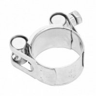 Хомут шарнирный силовой 29-31 мм, ширина 20 мм, 2шт, металл., W1// Сибртех