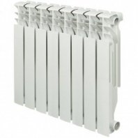 Радиатор биметалл, 500х80 мм, Rommer, Optima, 8 секц