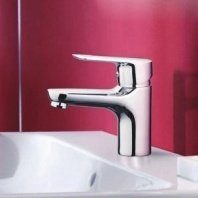 Смеситель для раковины, Frap, корот изл, с картриджем, хром, F10703-B