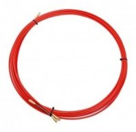 Протяжка кабельная (мини УЗК в бухте), стеклопруток, d=3,5мм, 7м, красная REXANT