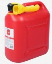 Канистра 10л (пластик) для ГСМ Oktan Классик А1-01-02 (Красный)*5 0128