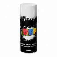 Эмаль термостойкая белая 520мл для радиаторов, акриловая, глянцевая REF