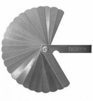Комплект щупов 25 пластин 0.04-1мм THORVIK TG25