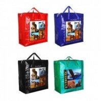 Сумка хозяйственная, 50х55х25см, 68 литров, до 6кг, полипропилен, 4 дизайна VETTA