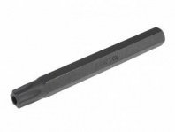 Бита TORX T45H, 80мм, 10шт удлиненная 5/16" S2 JTC