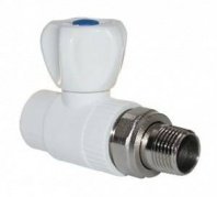 Кран для радиатора ПП (Valfex) d25х3/4н прямой